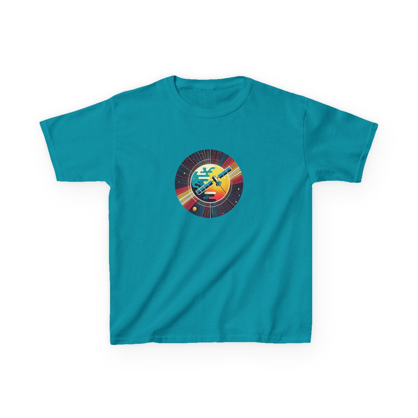 Cosmic Light Spectrum Satellite T-Shirt