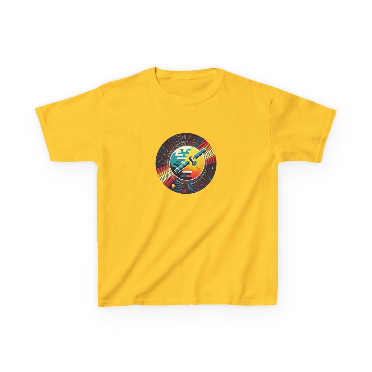 Cosmic Light Spectrum Satellite T-Shirt