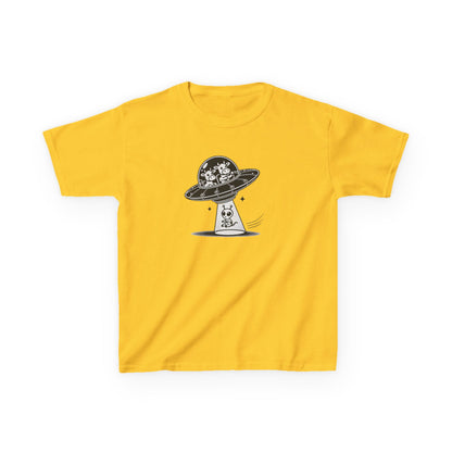 Satirical Cow Abducting Alien T-Shirt