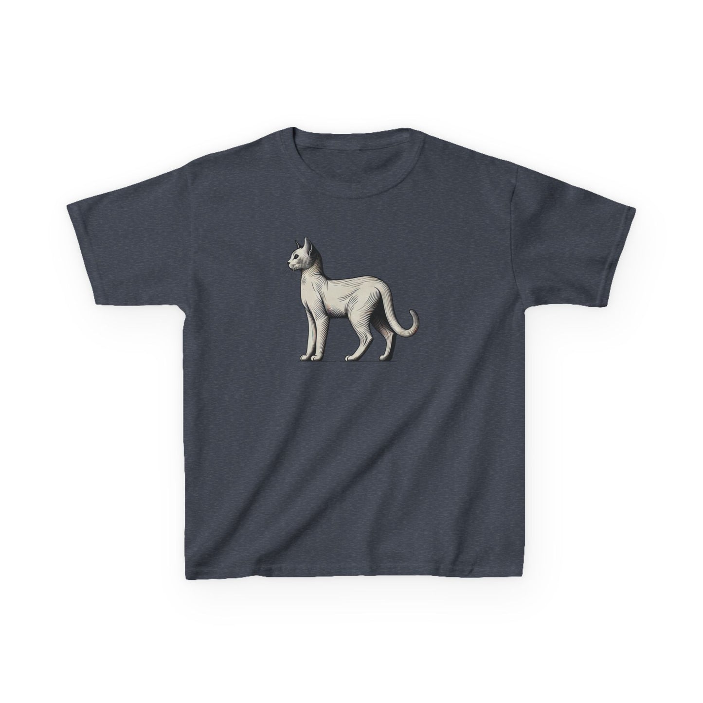 Graceful Cat Silhouette T-Shirt