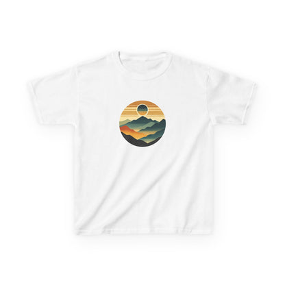 Mystical Sunrise Mountain View T-Shirt