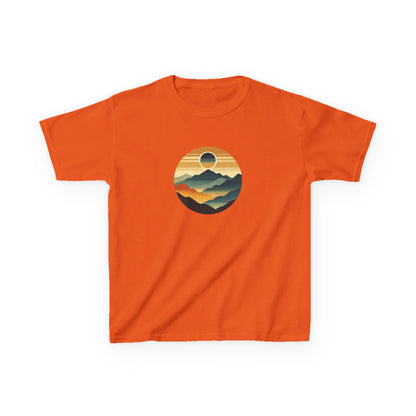 Mystical Sunrise Mountain View T-Shirt