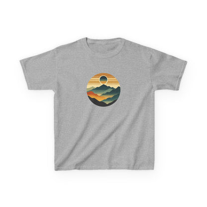 Mystical Sunrise Mountain View T-Shirt