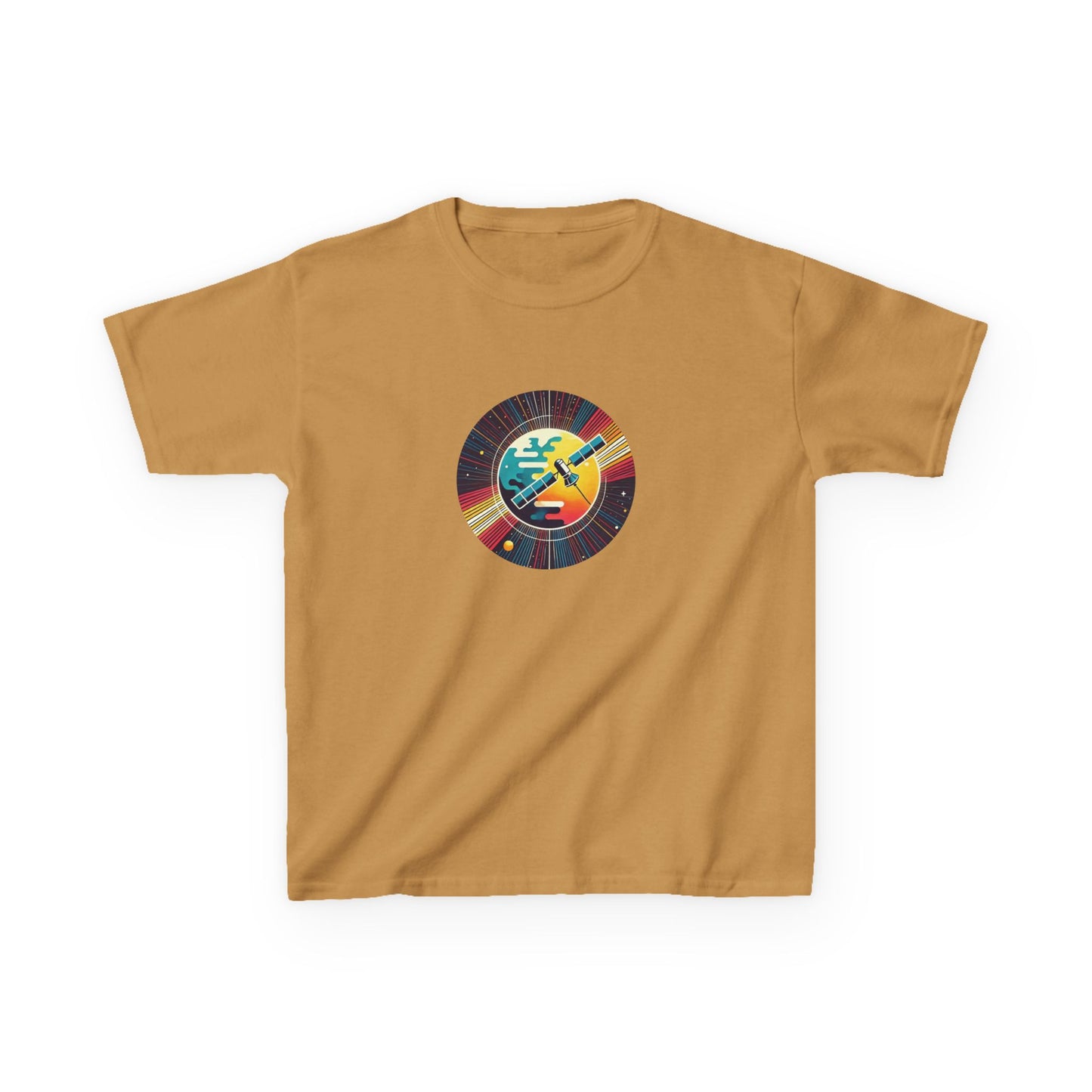 Cosmic Light Spectrum Satellite T-Shirt