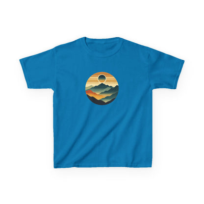 Mystical Sunrise Mountain View T-Shirt