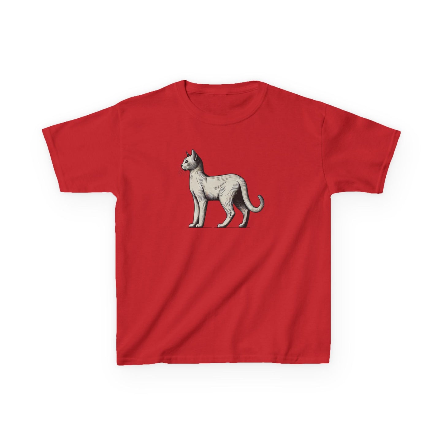 Graceful Cat Silhouette T-Shirt