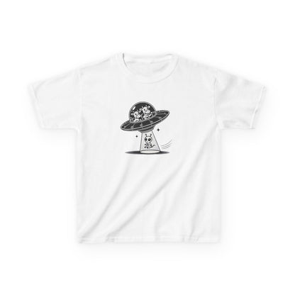 Satirical Cow Abducting Alien T-Shirt