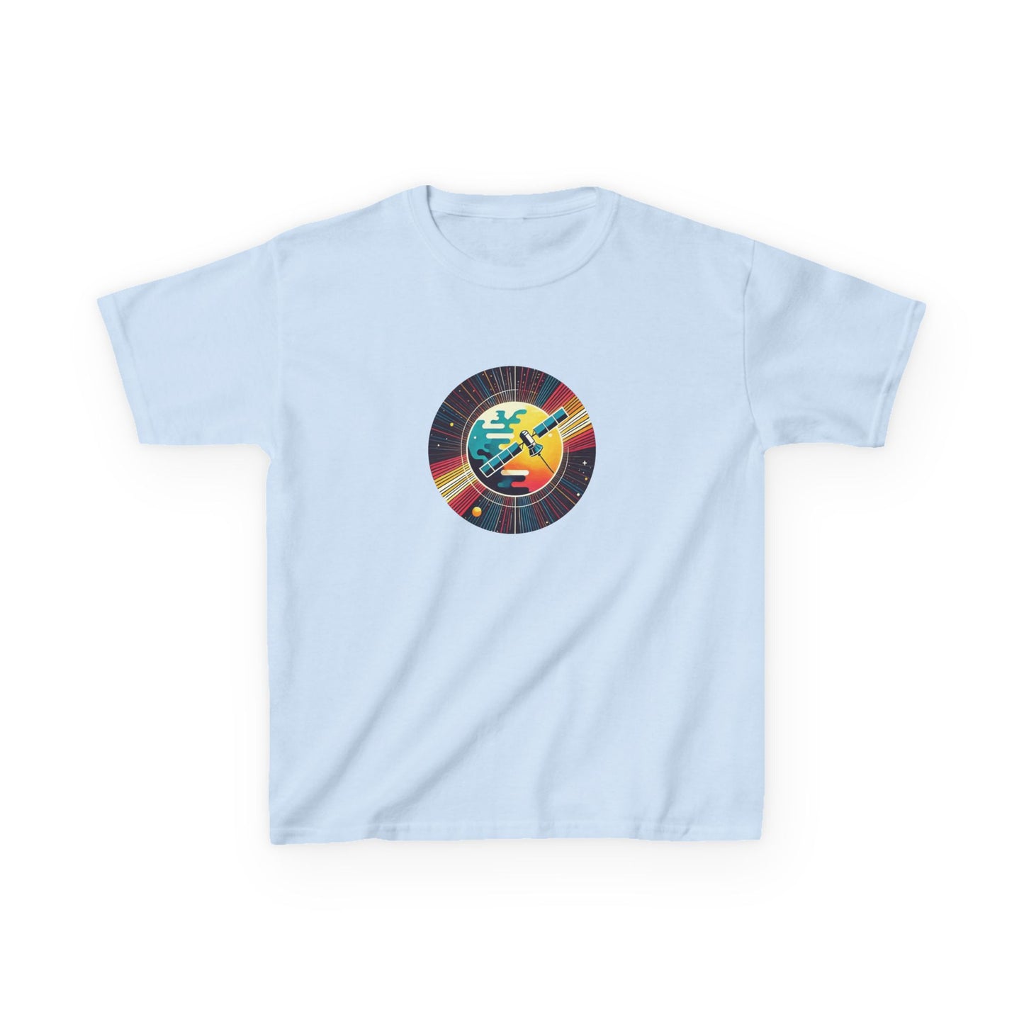 Cosmic Light Spectrum Satellite T-Shirt