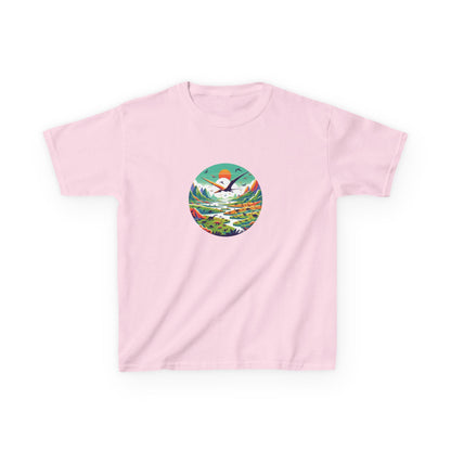 Vibrant Prehistoric Paradise T-Shirt