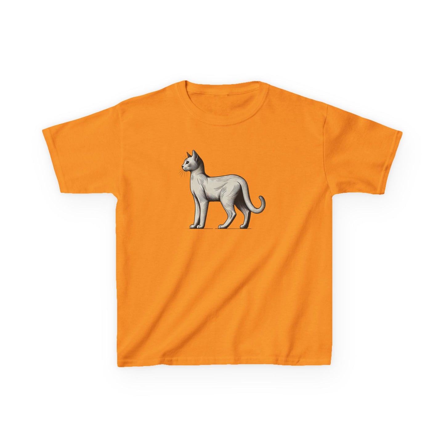 Graceful Cat Silhouette T-Shirt