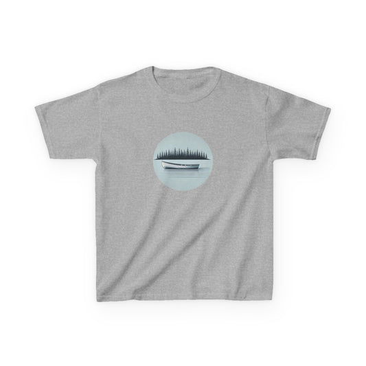 Tranquil Canoe on the Lake T-Shirt