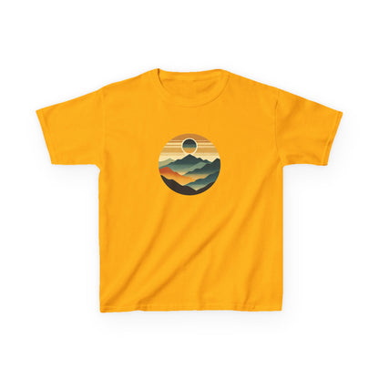 Mystical Sunrise Mountain View T-Shirt