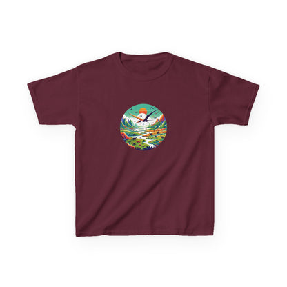 Vibrant Prehistoric Paradise T-Shirt