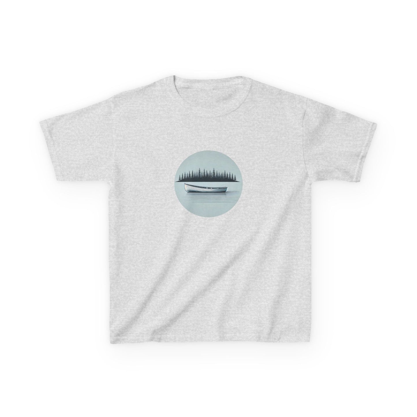 Tranquil Canoe on the Lake T-Shirt