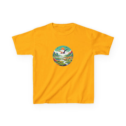 Vibrant Prehistoric Paradise T-Shirt