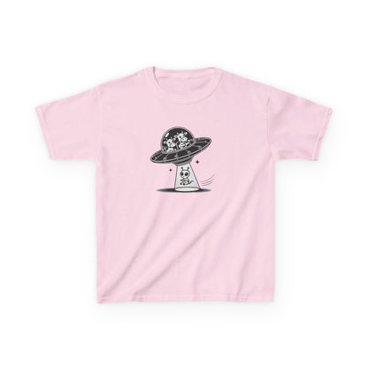 Satirical Cow Abducting Alien T-Shirt