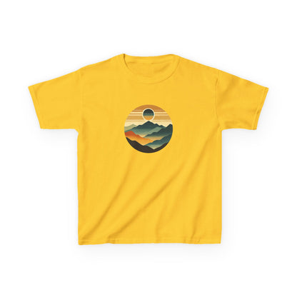 Mystical Sunrise Mountain View T-Shirt