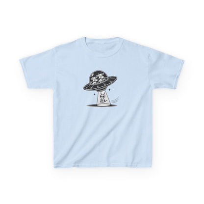 Satirical Cow Abducting Alien T-Shirt