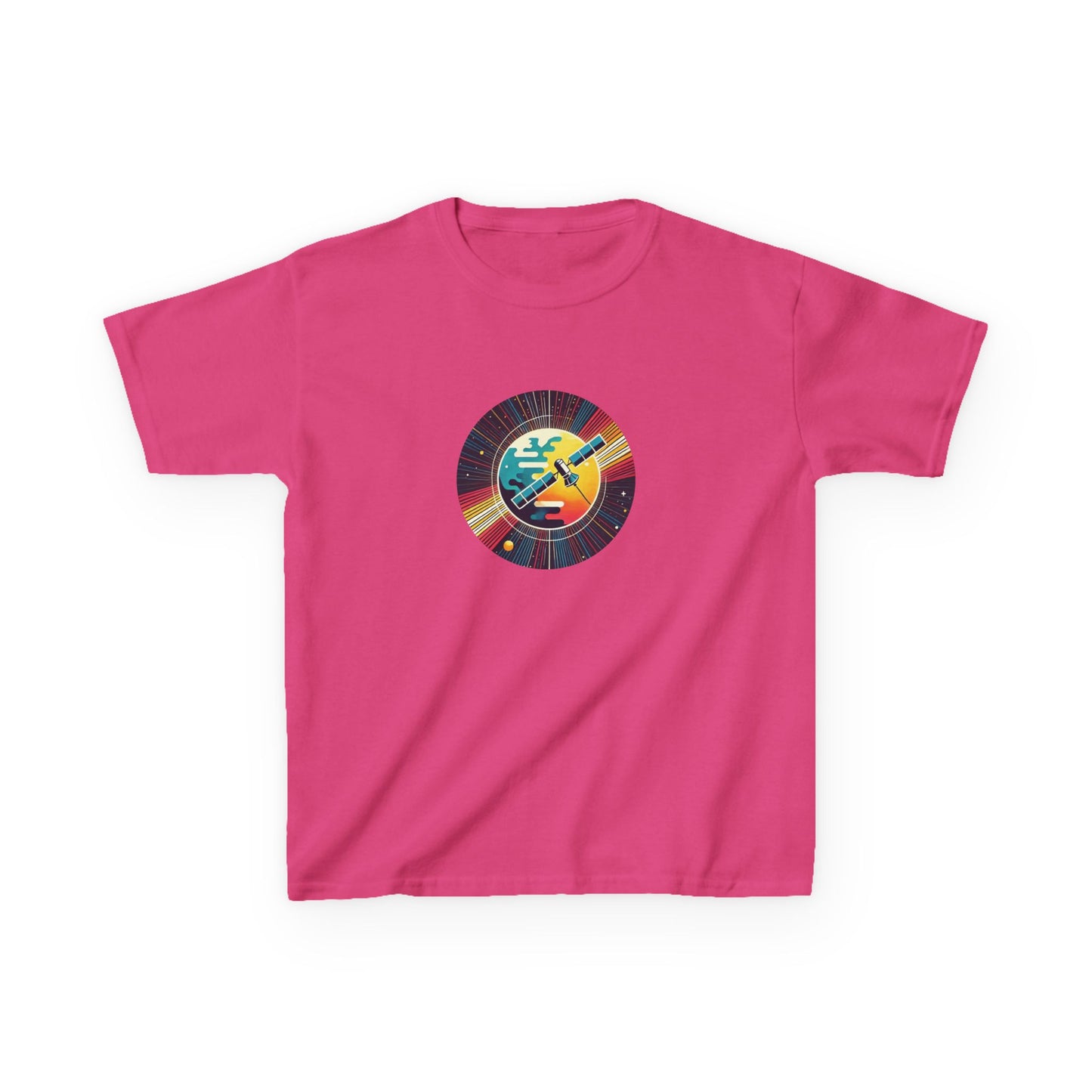 Cosmic Light Spectrum Satellite T-Shirt