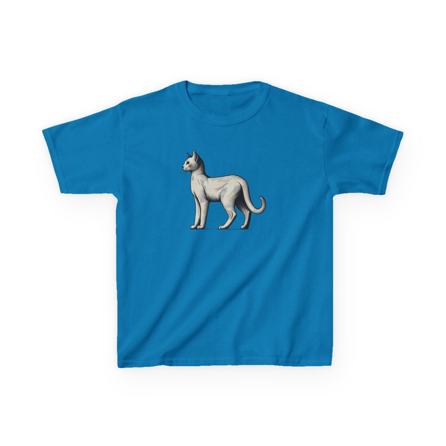 Graceful Cat Silhouette T-Shirt