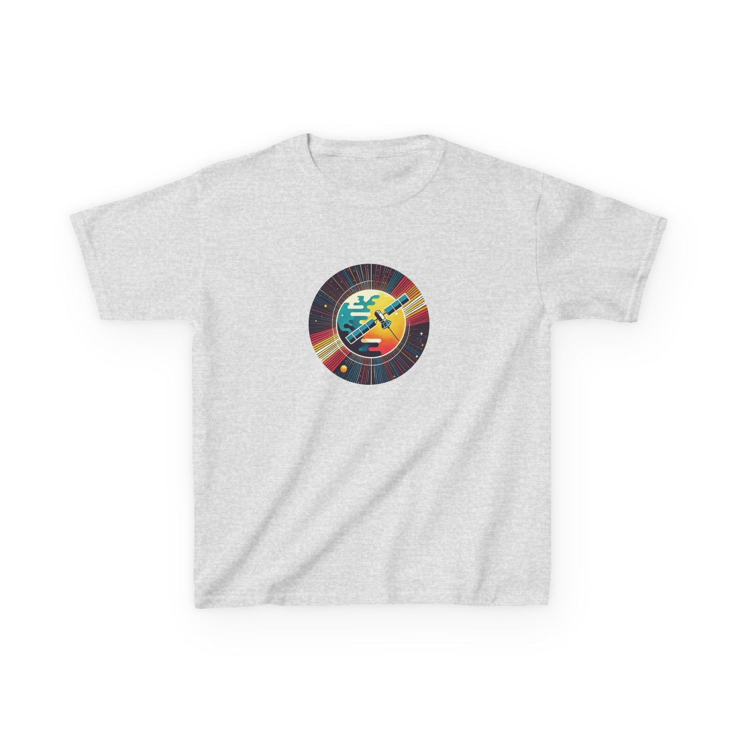 Cosmic Light Spectrum Satellite T-Shirt