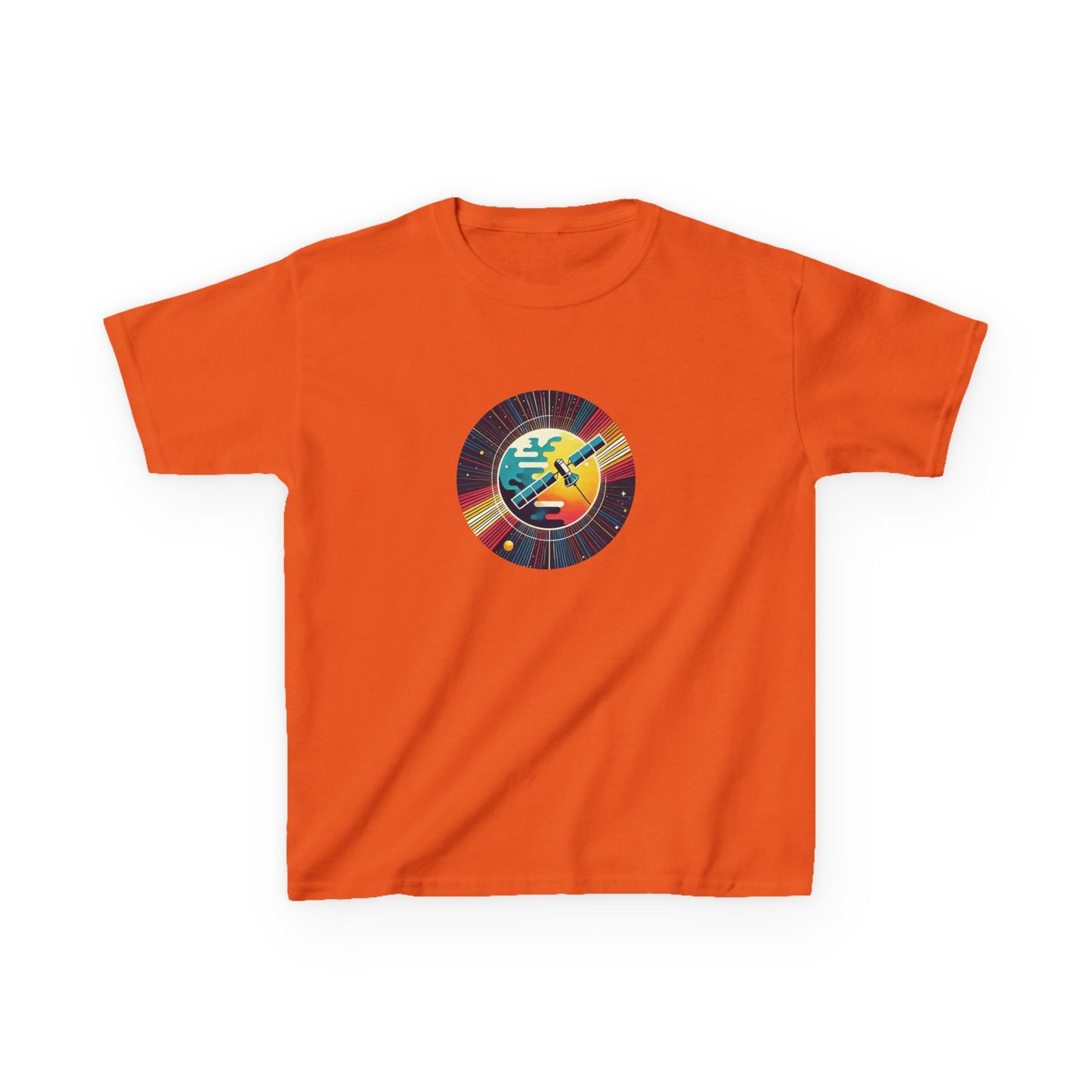 Cosmic Light Spectrum Satellite T-Shirt