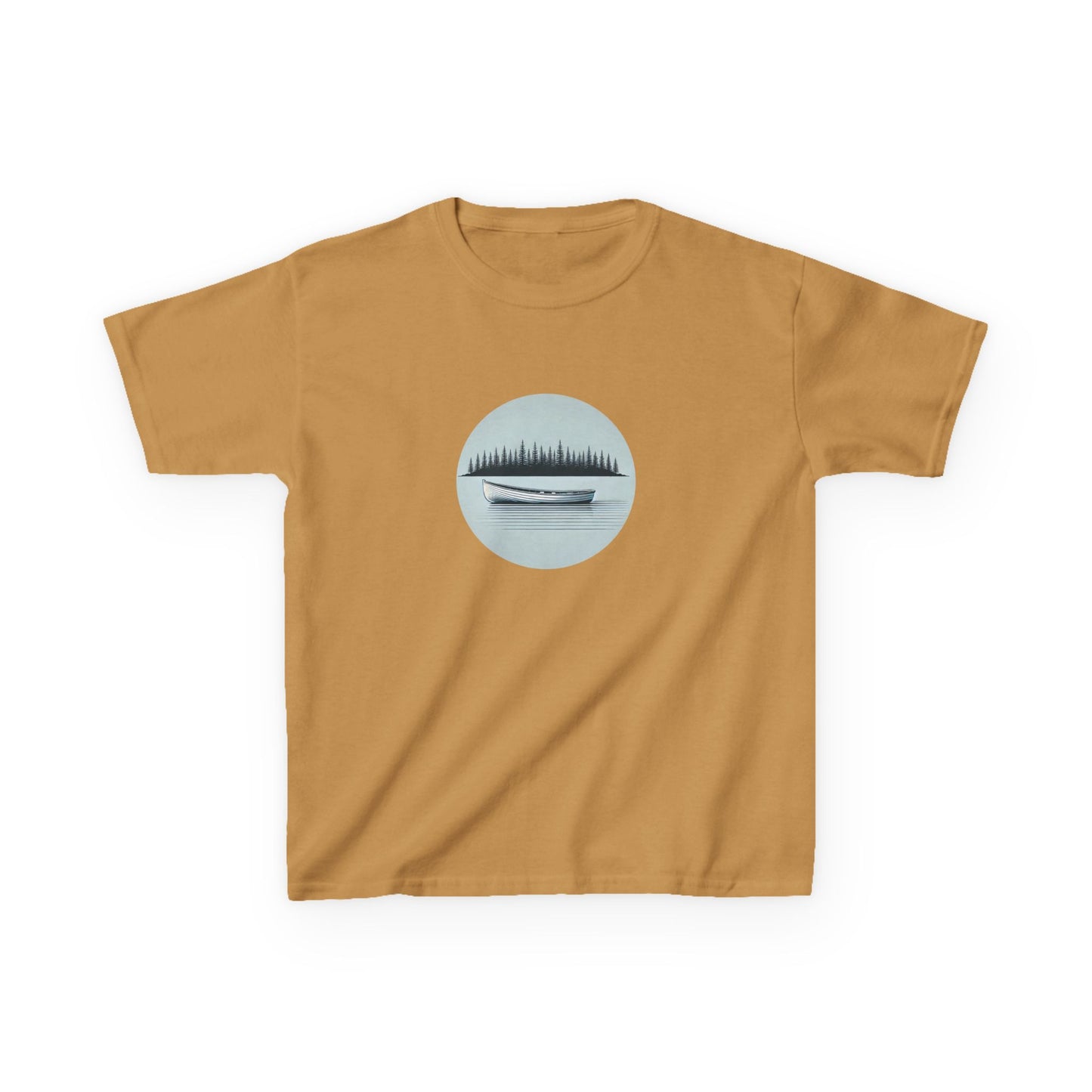 Tranquil Canoe on the Lake T-Shirt